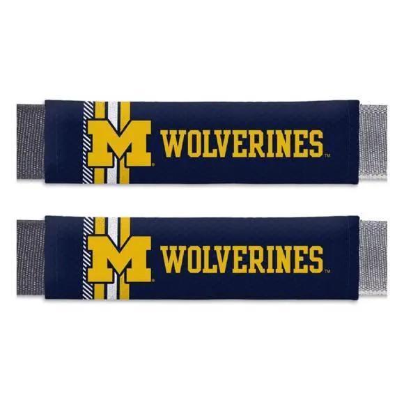 Michigan Wolverines Seat Belt Pad Set Team Color Rally - ToylandEU™