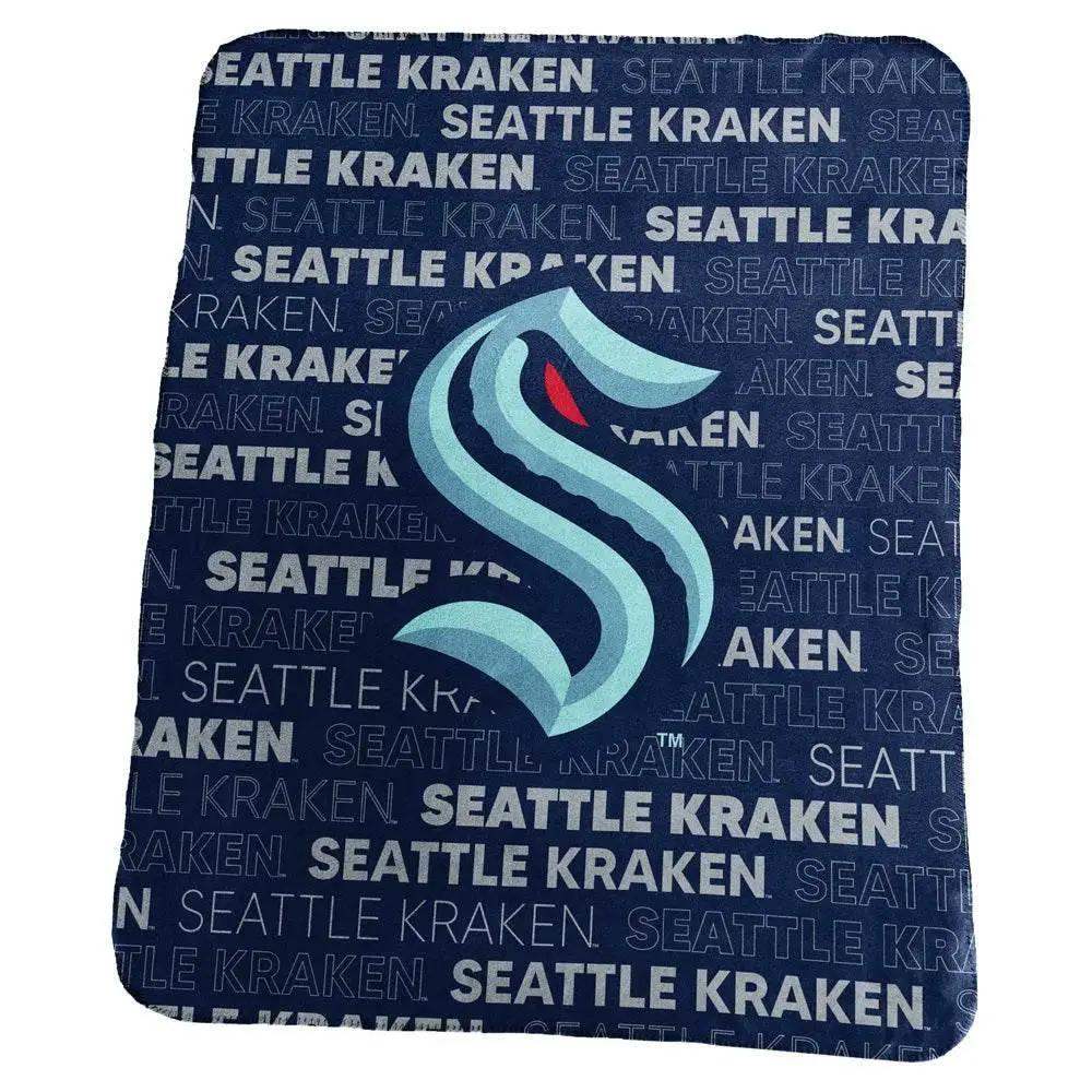 Seattle Kraken 50x60 Fleece Blanket Classic Cozy Throw - ToylandEU™