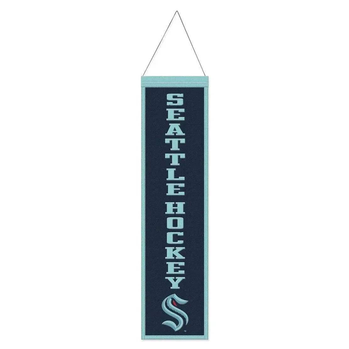 Seattle Kraken Banner Wool 8x32 Heritage Slogan Design - ToylandEU