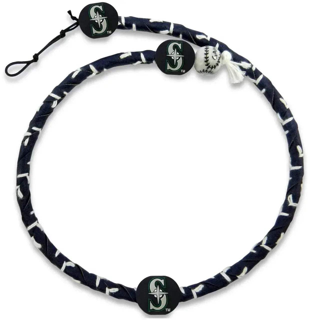 Seattle Mariners Frozen Rope Necklace Team Color Baseball - ToylandEU™