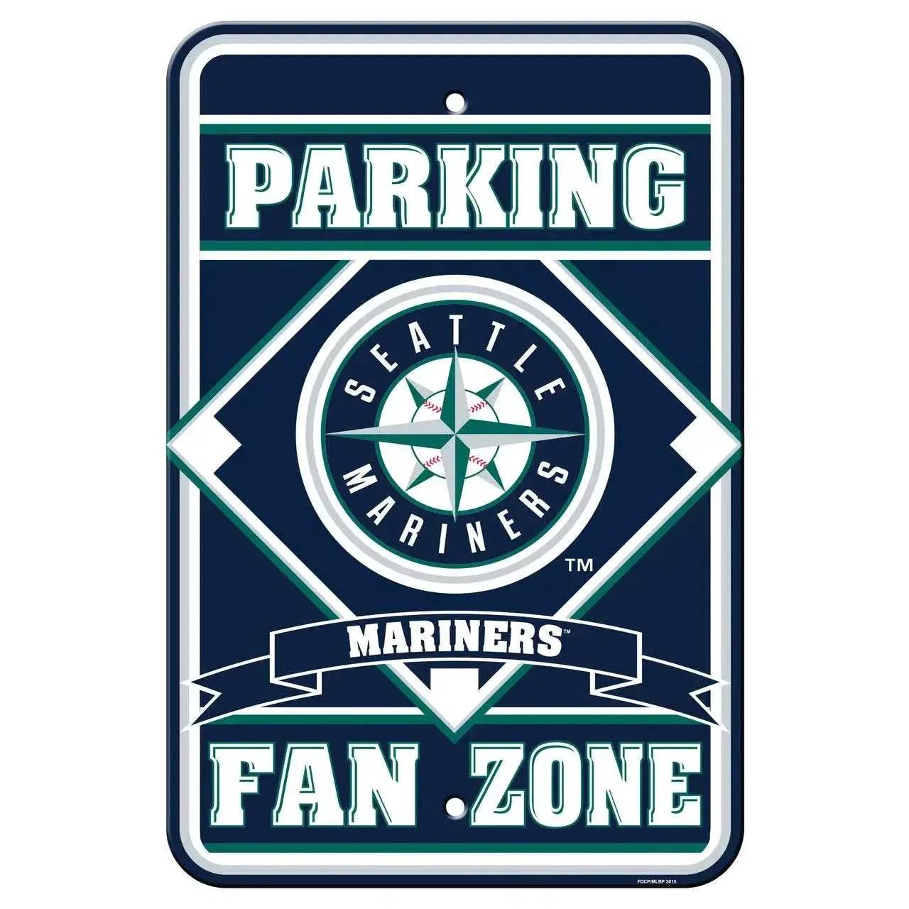 Seattle Mariners Parking Sign 12x18 Plastic Fan Zone - ToylandEU™