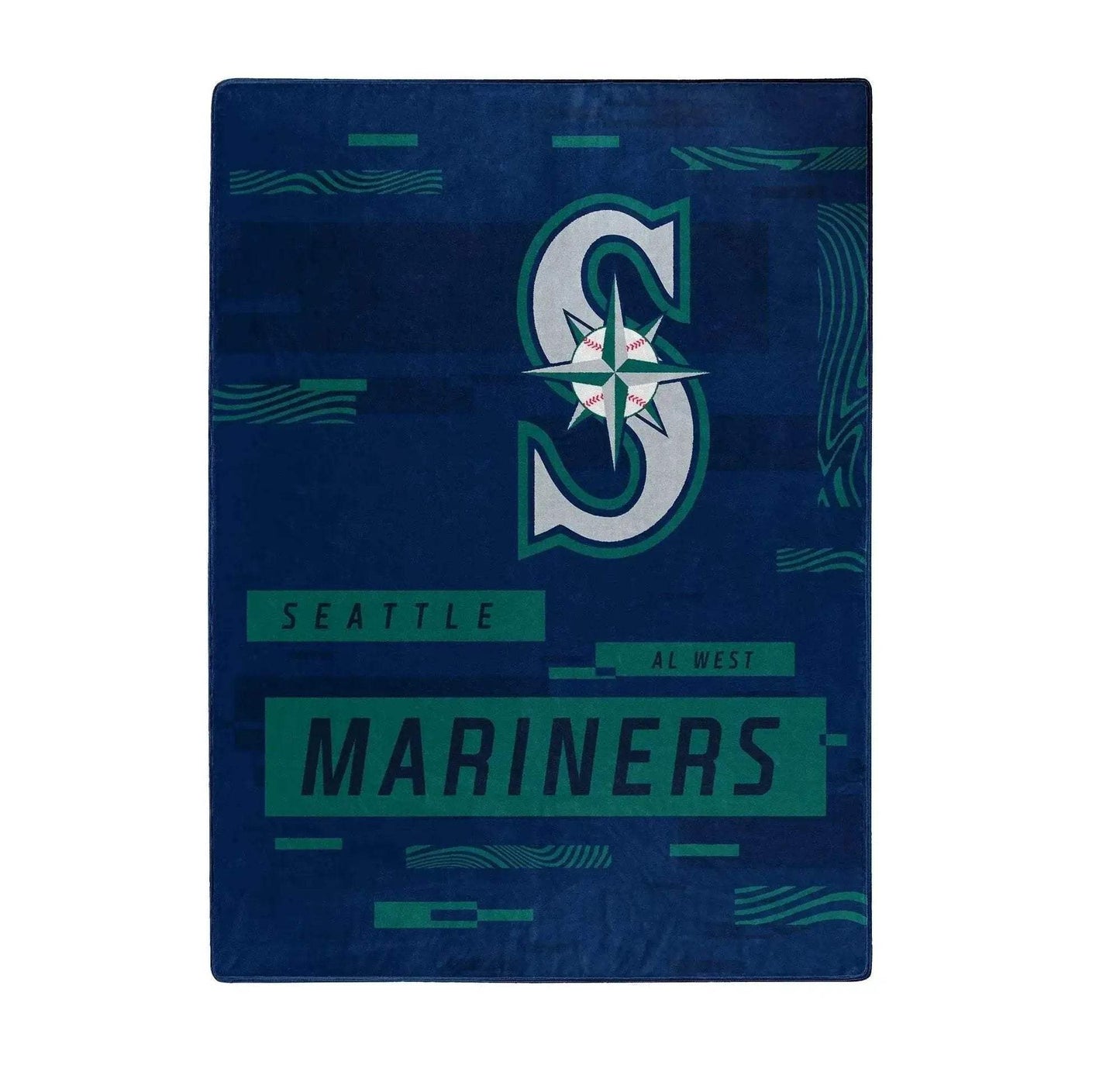 Seattle Mariners Raschel Throw Blanket 60x80 Digitize - ToylandEU™