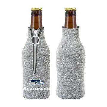 Seattle Seahawks Bottle Suit Holder Glitter Silver Neoprene - ToylandEU™
