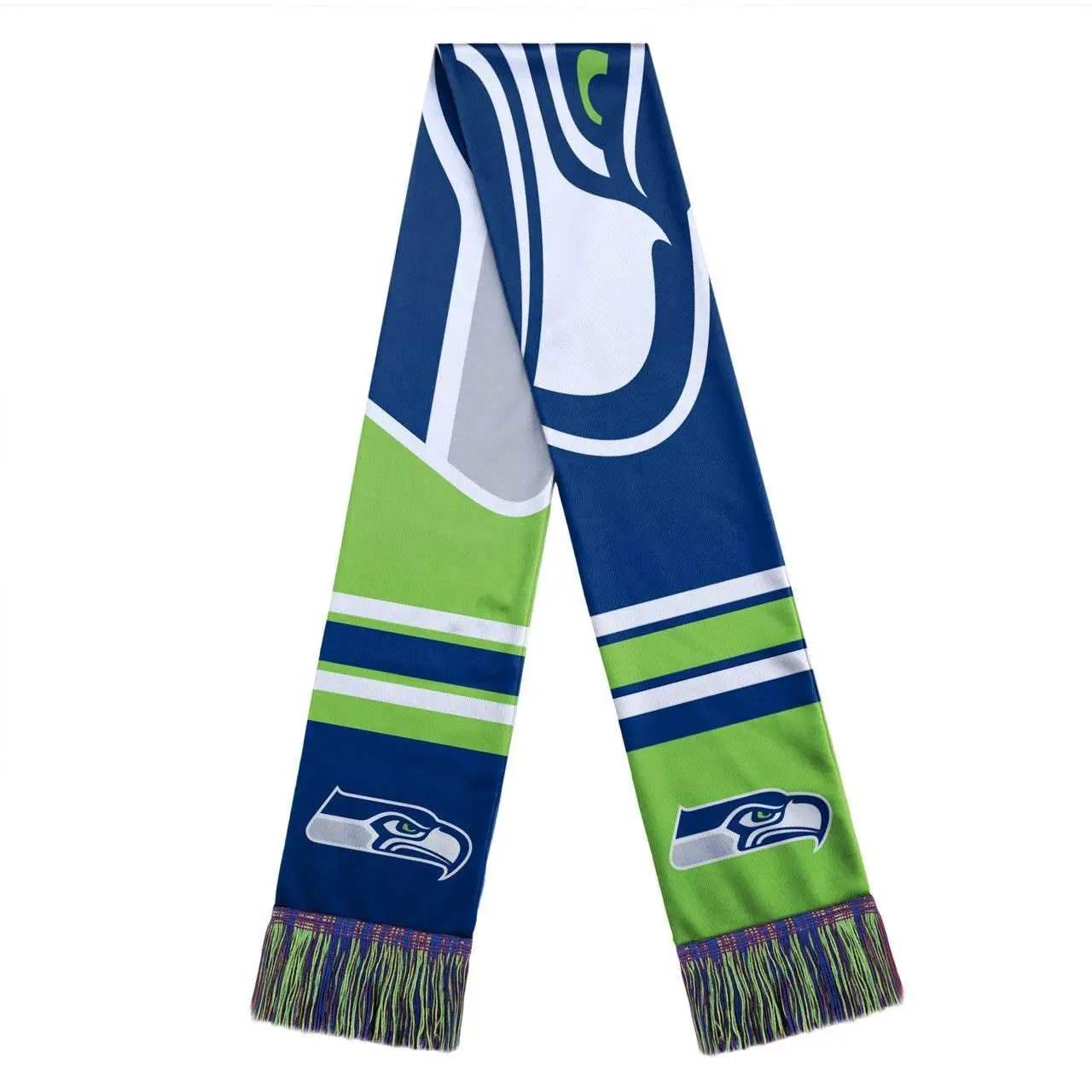 Seattle Seahawks Colorblock Scarf With Big Logo Design - ToylandEU™