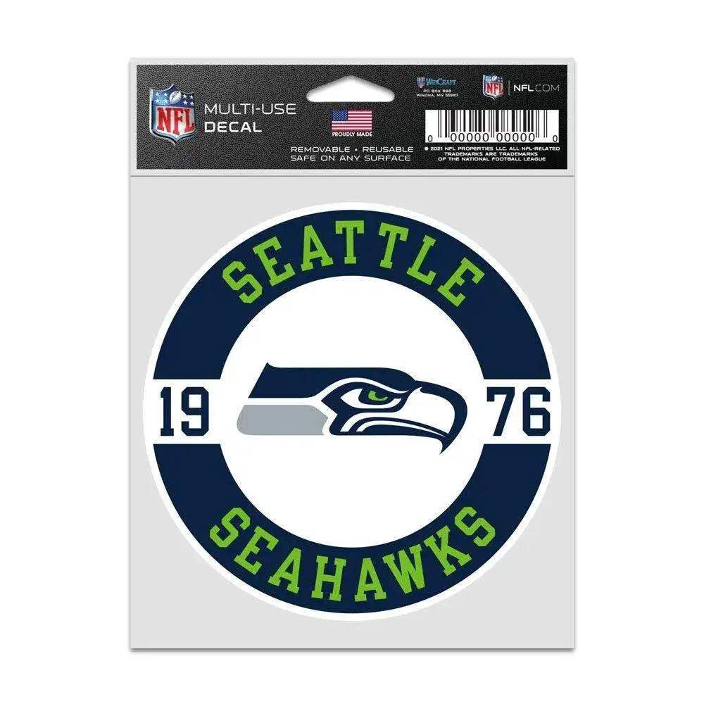 Seattle Seahawks Decal Patch 3.75x5 Inches Wincraft Fan - ToylandEU™
