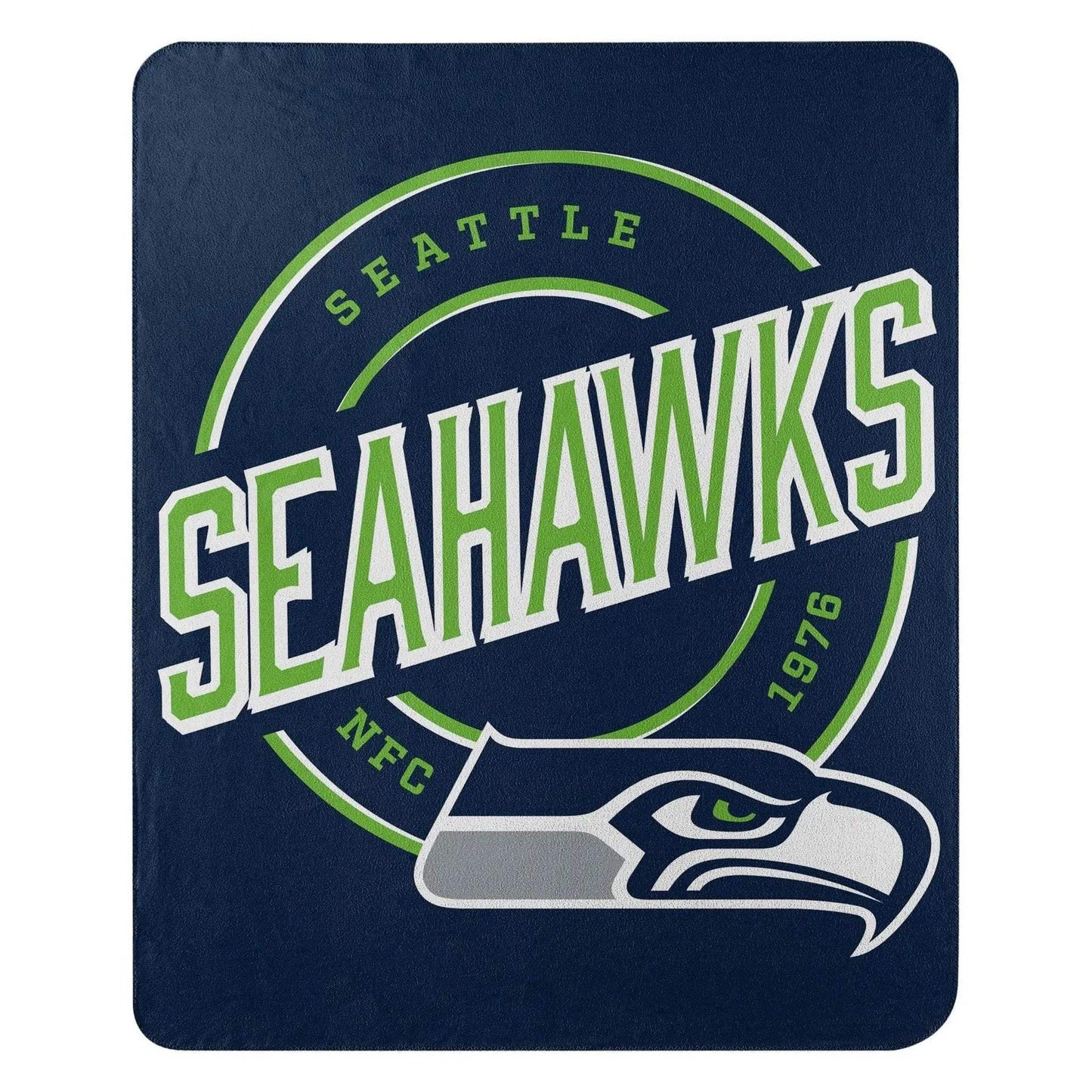 Seattle Seahawks Fleece Blanket 50x60 Campaign Design - ToylandEU™
