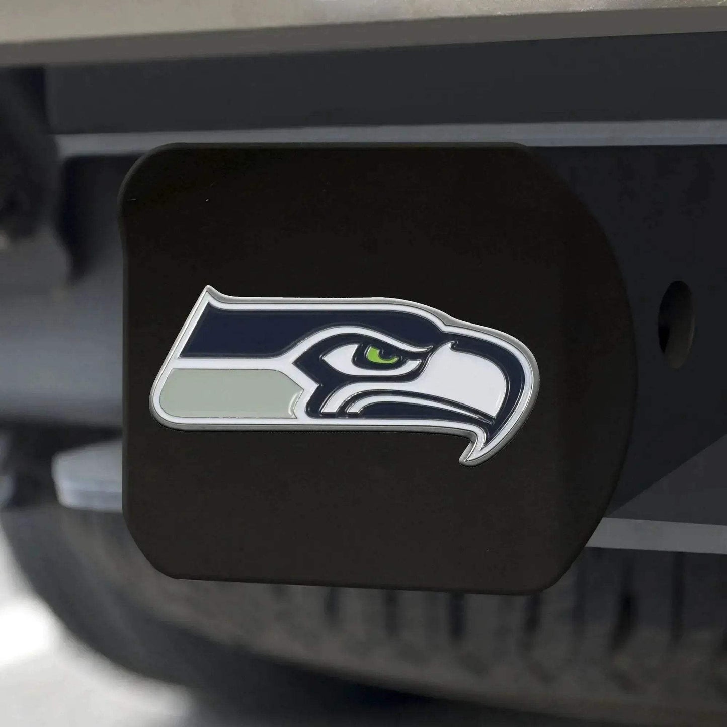 Seattle Seahawks Hitch Cover Black Emblem For 2 Inch - ToylandEU™