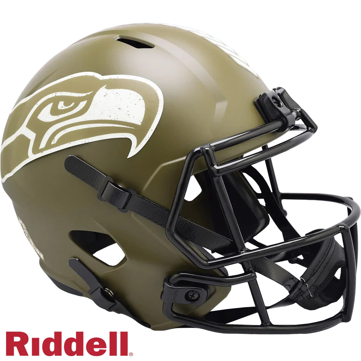 Seattle Seahawks Salute To Service Riddell Replica Helmet - ToylandEU™