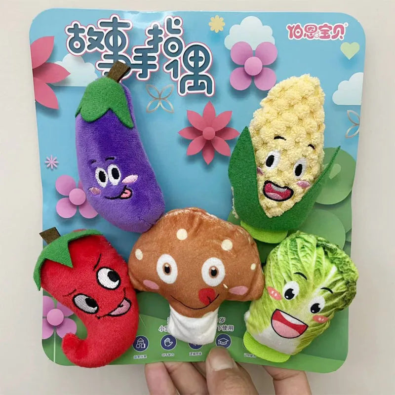 Animal Hand Puppets | Soft Plush | Classroom Storytelling | Preschool Kids