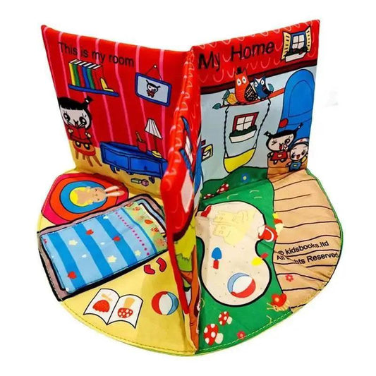 Interactive Soft Crinkle Sensory Book for Kids - Perfect for Travel & Learning - ToylandEU™