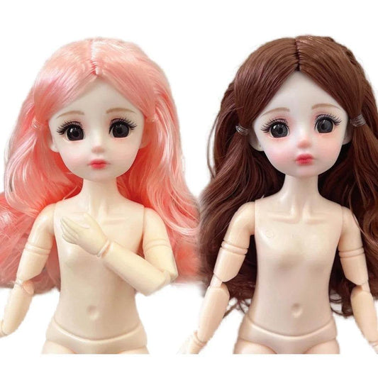 Sexy Face Gaze Desire Eyes 30cm Nude Doll Girl Body - ToylandEU