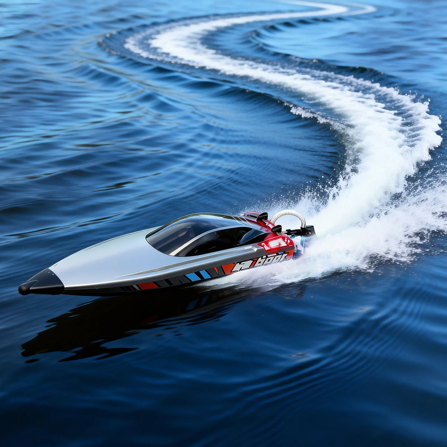 RC Speed Boat | 22.8 Inch Length | 2.4Ghz Brushless 4WD | 40 to 45 kmh