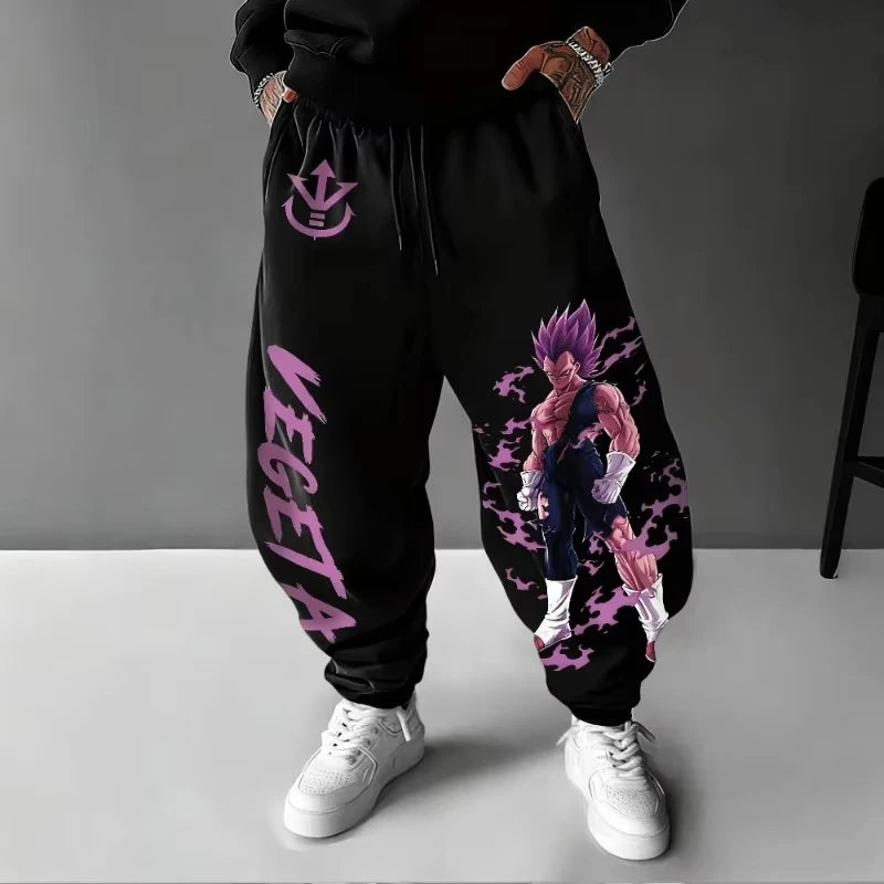 Pants | Dragon Ball Goku Shenron 2D Print | Unisex Y2K Style | Spring And Autumn