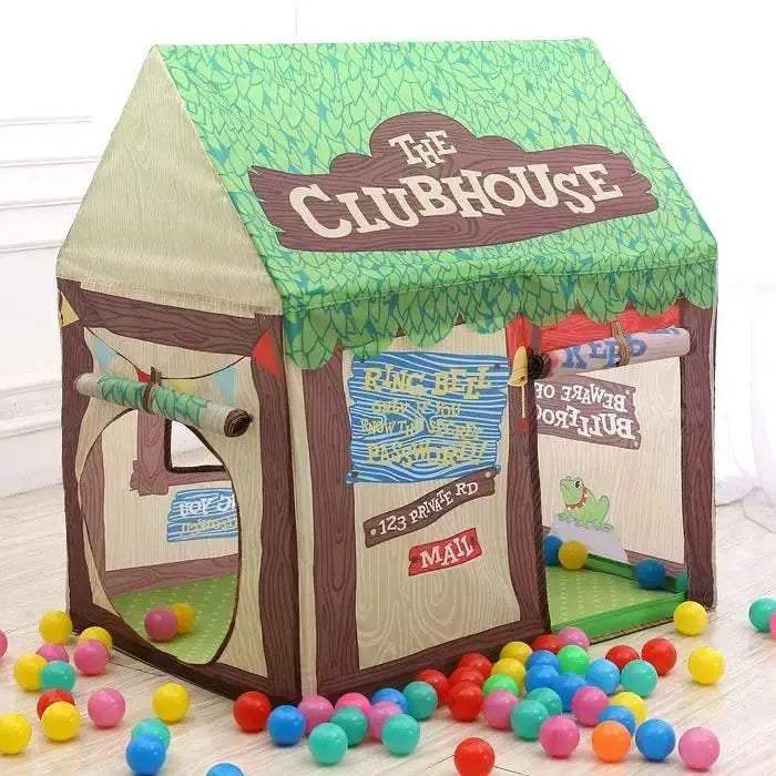 Portable Children Tent Cute Wigwam Folding Kids Tents Tipi - ToylandEU