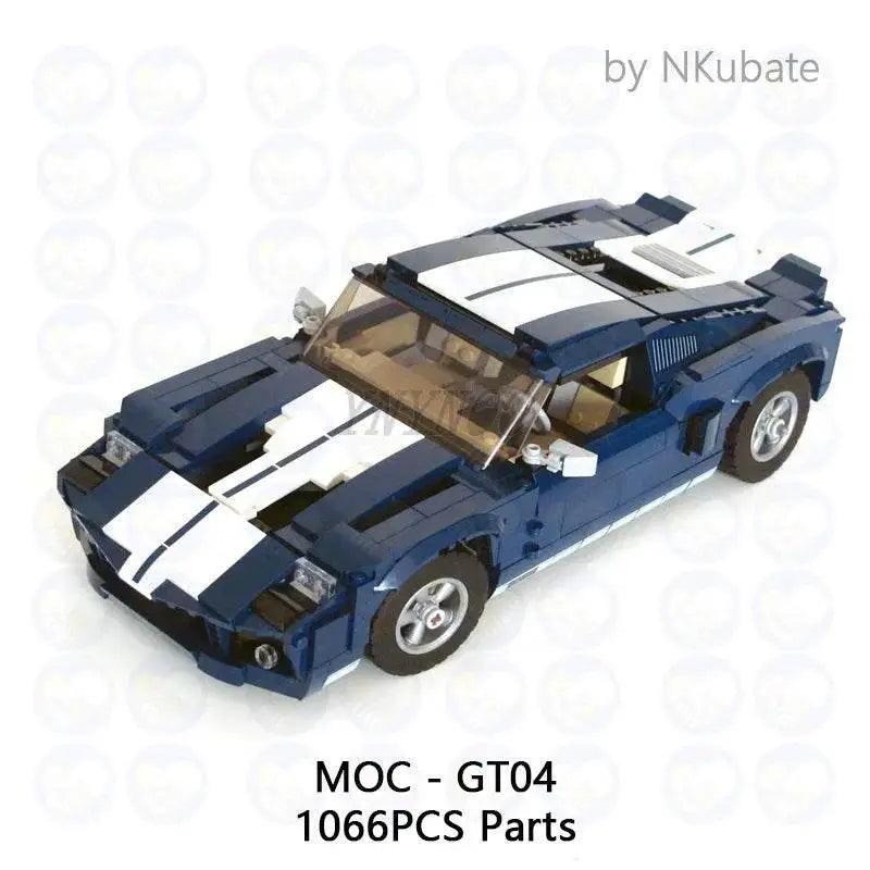 New MOC -10265 Cobra Roadster Building Block Bricks Set Building Bricks MOC - ToylandEU