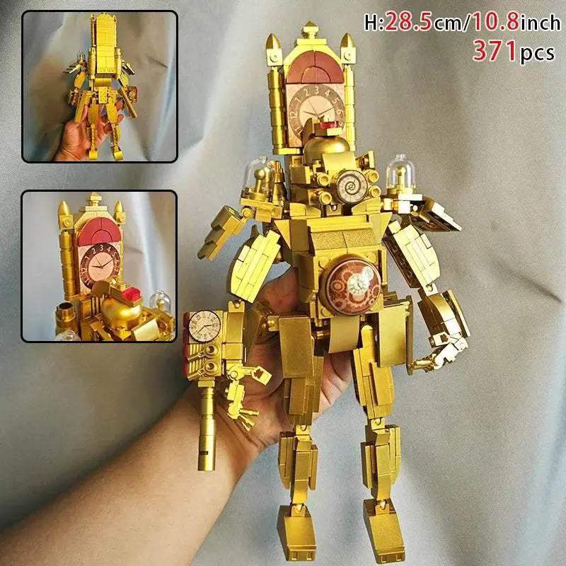 New Skibidi Toileted Giant Titan TVman Upgrade Speakerman Building Blocks Animation Figure Model Toys for Kids Ideas Gifts Christmas - ToylandEU