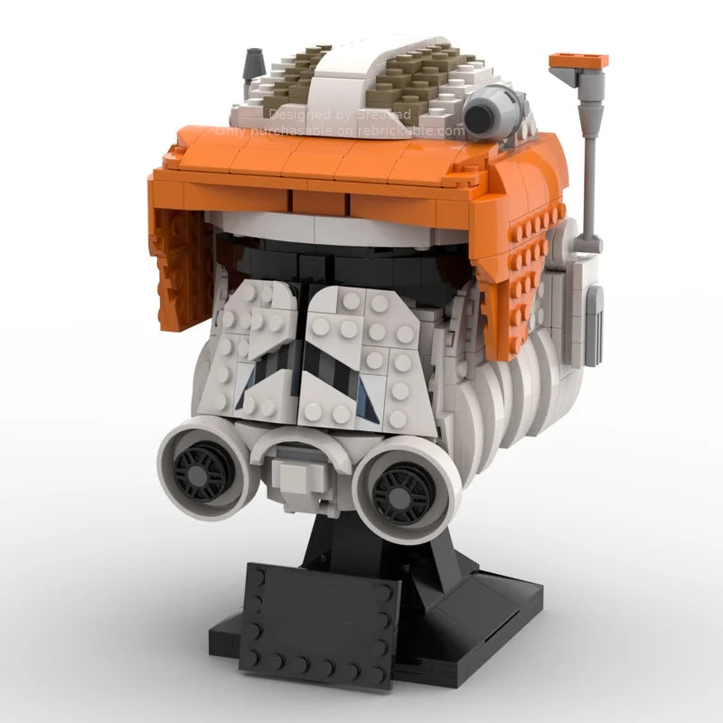 Building Blocks Helmet | Poseable Joint Design | Compatible Plastic Bricks | 14 Plus Age