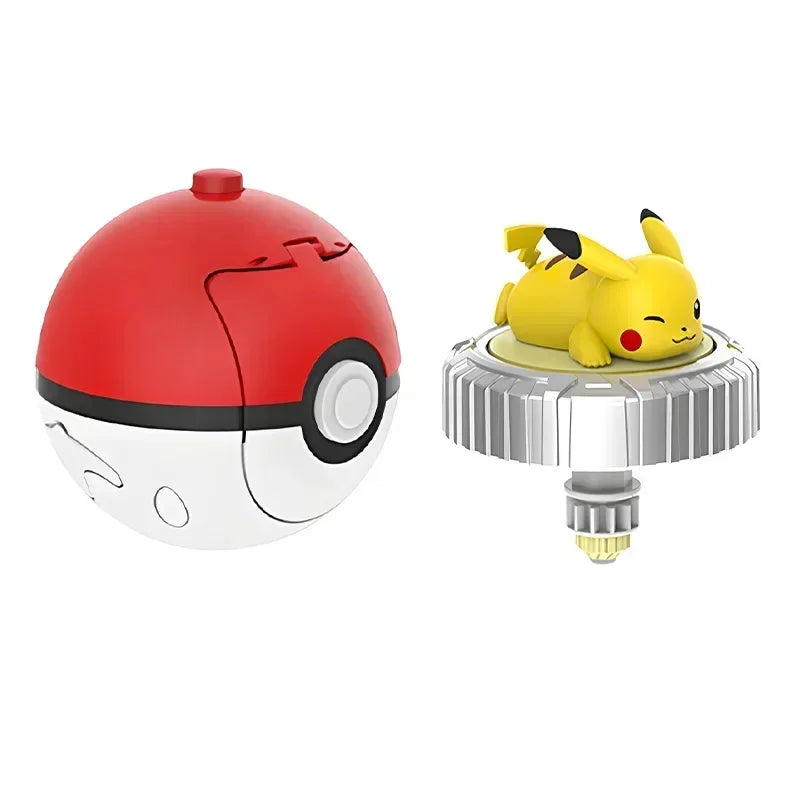 Pokemon Spinning Top Arena | 7.5 cm | Pikachu Launcher | Pikachu