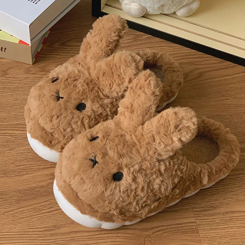 Miffy Slippers | Corduroy Material | Non Slip Sole | Unisex