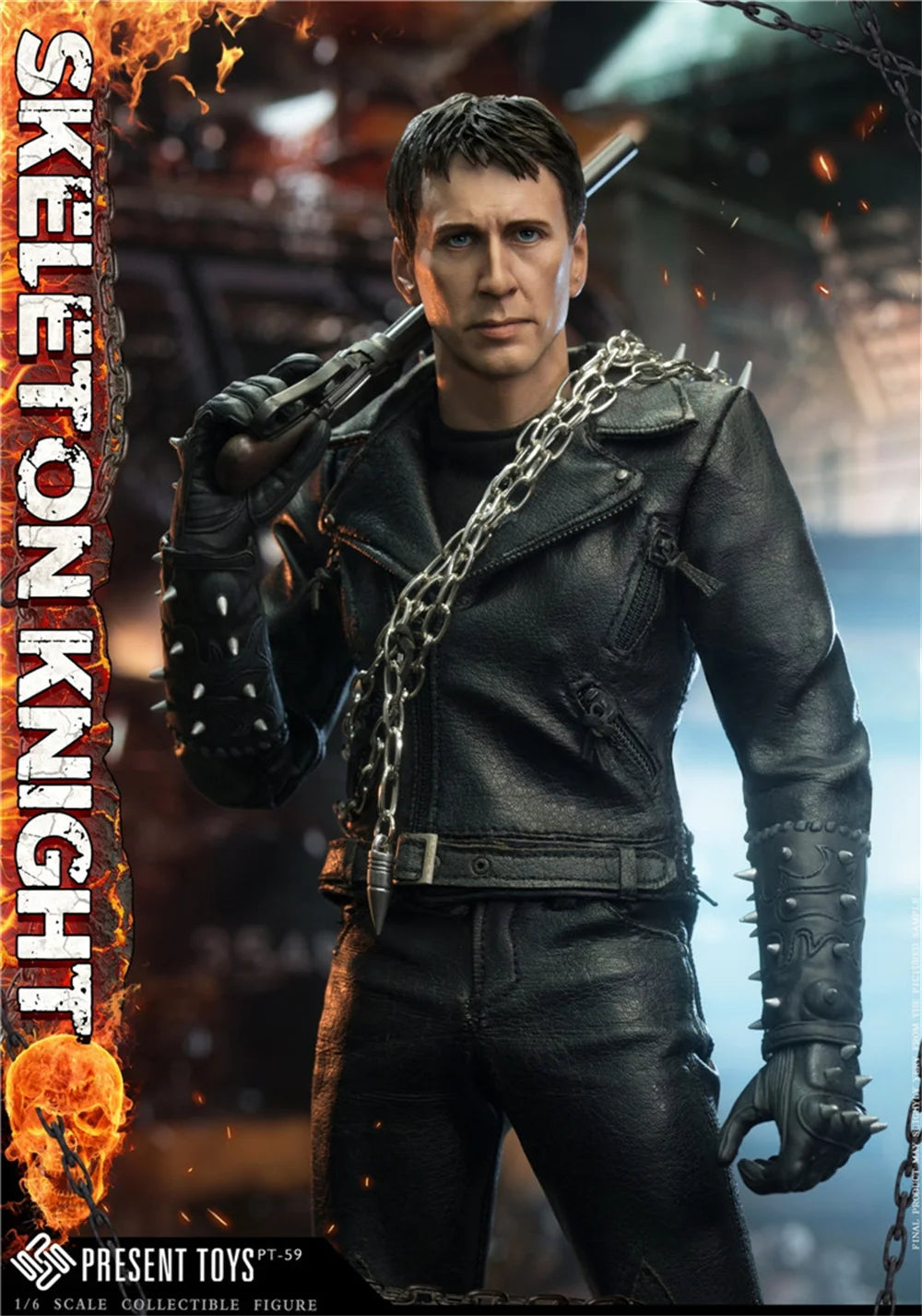 Action Figure Accessory Set | Sixth Scale Skeleton Knight | For 12 Inch Figures