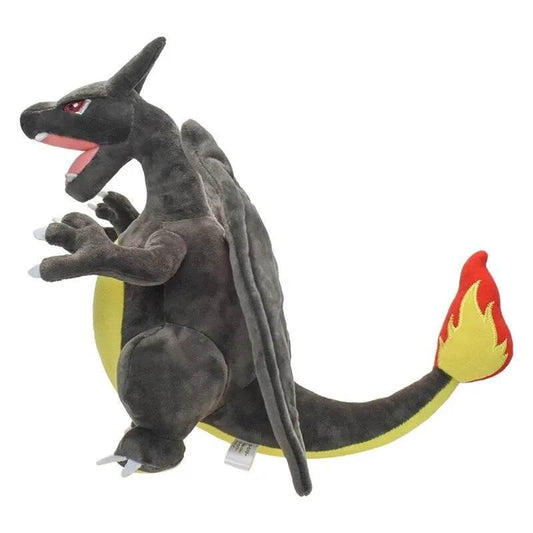 Shiny Charizard Plush Toy 9 Inch Stuffed Doll Gray Gift - ToylandEU