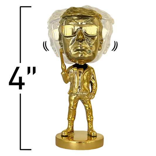 Mini Gold Trumpinator Bobblehead Limited Edition - ToylandEU™