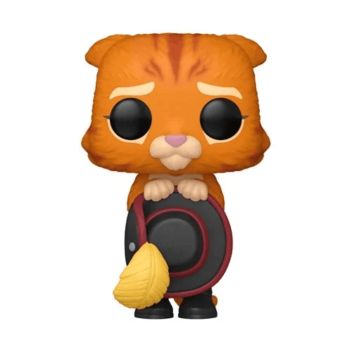 Funko Pop! Movies DreamWorks 30th Anniversary Puss in Boots with Hat | Vinyl Figure | About 3.75 Inches Tall | DreamWorks Fans