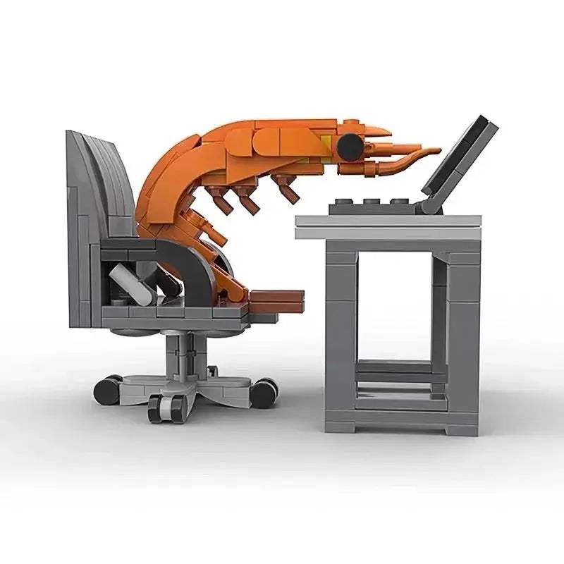 Shrimp Building Blocks Desktop Puzzle CE Certified - ToylandEU™