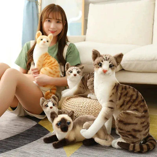 Siamese Cat Plush Toy CE Certified Safe for Kids - ToylandEU™