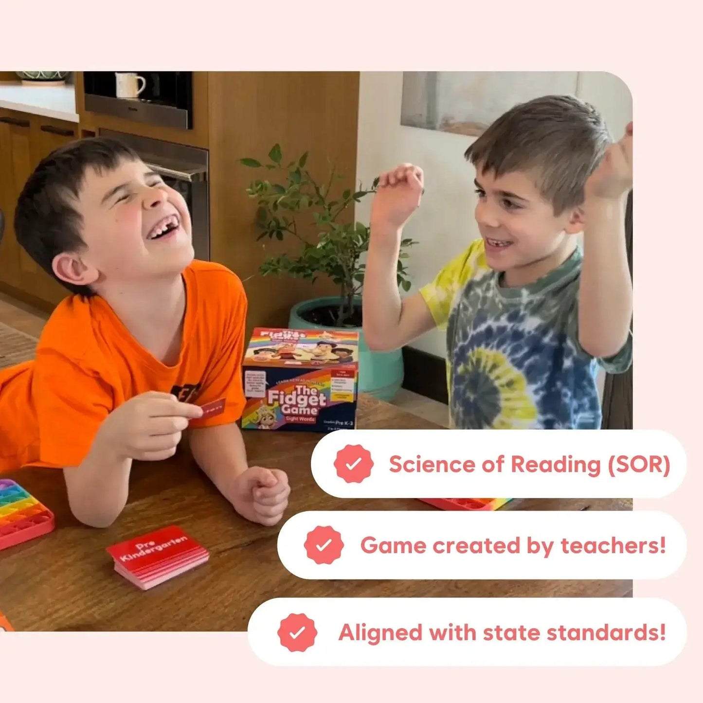 Sight Words Fidget Game Reading Fluency In 30 Days - ToylandEU™