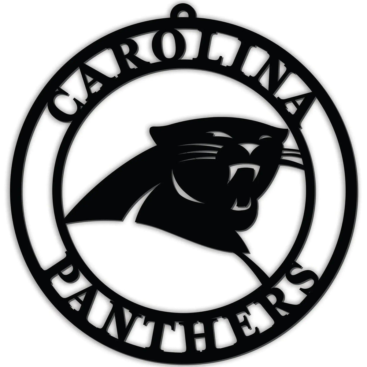 Carolina Panthers 16 Inch Door Hanger Sign With Logo - ToylandEU™