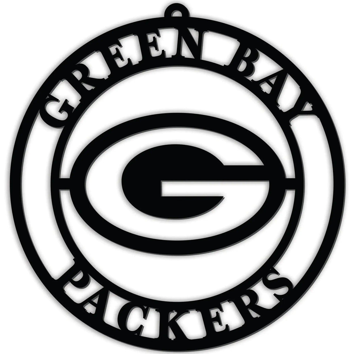 Green Bay Packers Door Hanger Sign 16 Inch Diameter - ToylandEU™