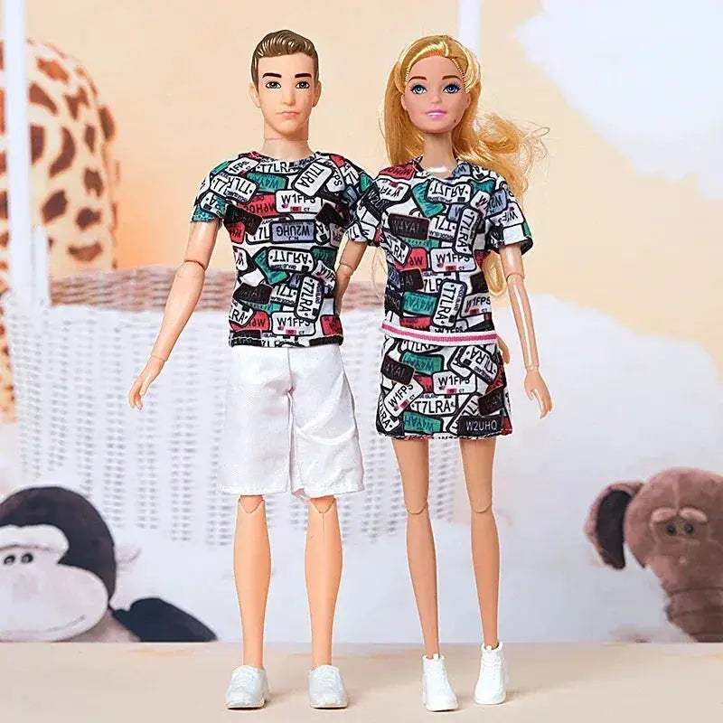 Sixth Scale Ken Doll Couple Full Set With Clothes Included - ToylandEU