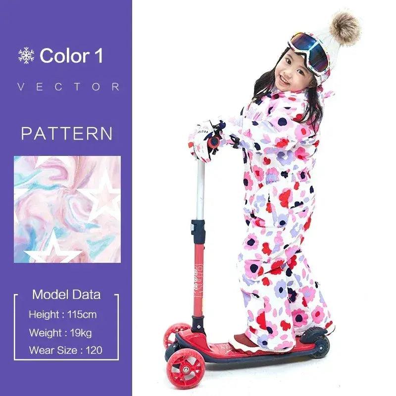 Kids Waterproof Winter Ski Jacket With Taped Seams - ToylandEU™