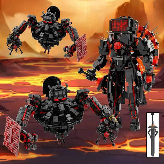 Skibidi Cameraman Building Blocks Set LEGO Compatible - ToylandEU™