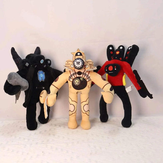 Skibidi Toilet Bosses Plush Toys Christmas Gift for Fans - ToylandEU™
