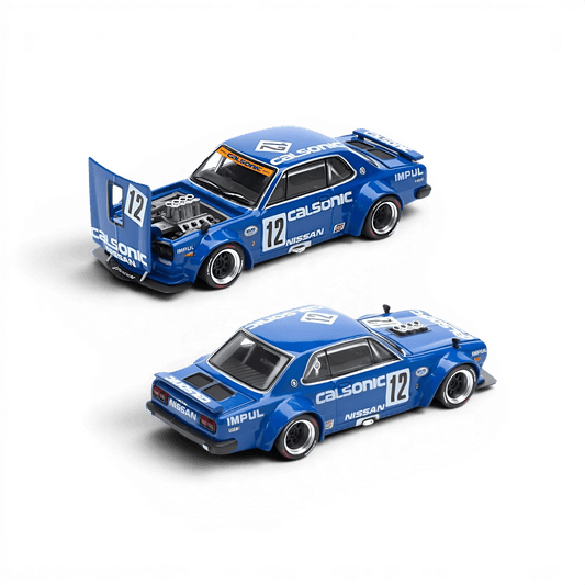 Skyline GTR Diecast 164 Scale Hakosuka Calsonic Blue