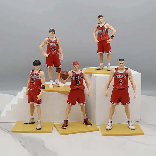 Slam Dunk Action Figures 5 Piece Bundle PVC 17cm
