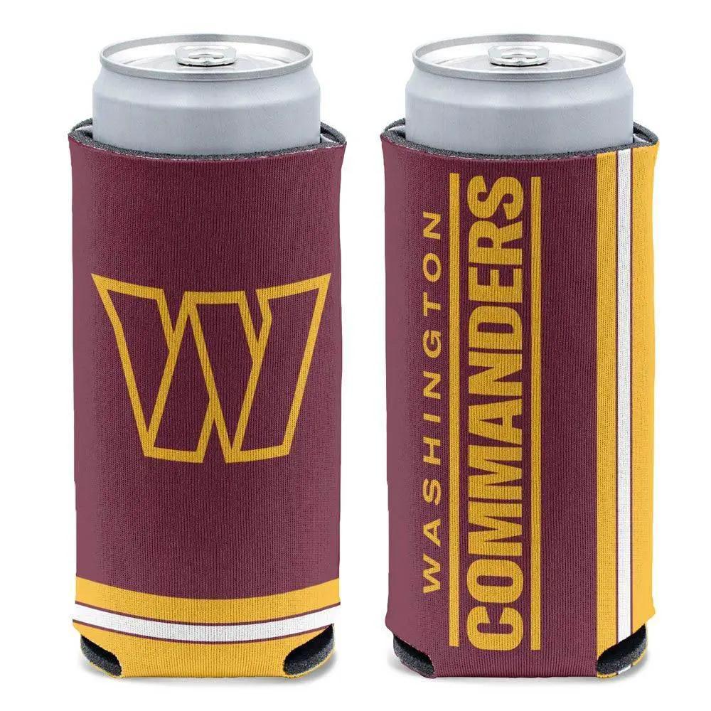 Washington Commanders Slim Can Cooler Full Color Imprint - ToylandEU™