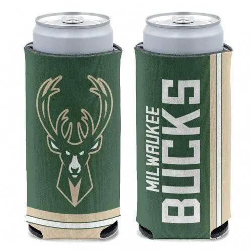 Milwaukee Bucks Slim Can Cooler Full Color Imprinted Foam - ToylandEU™