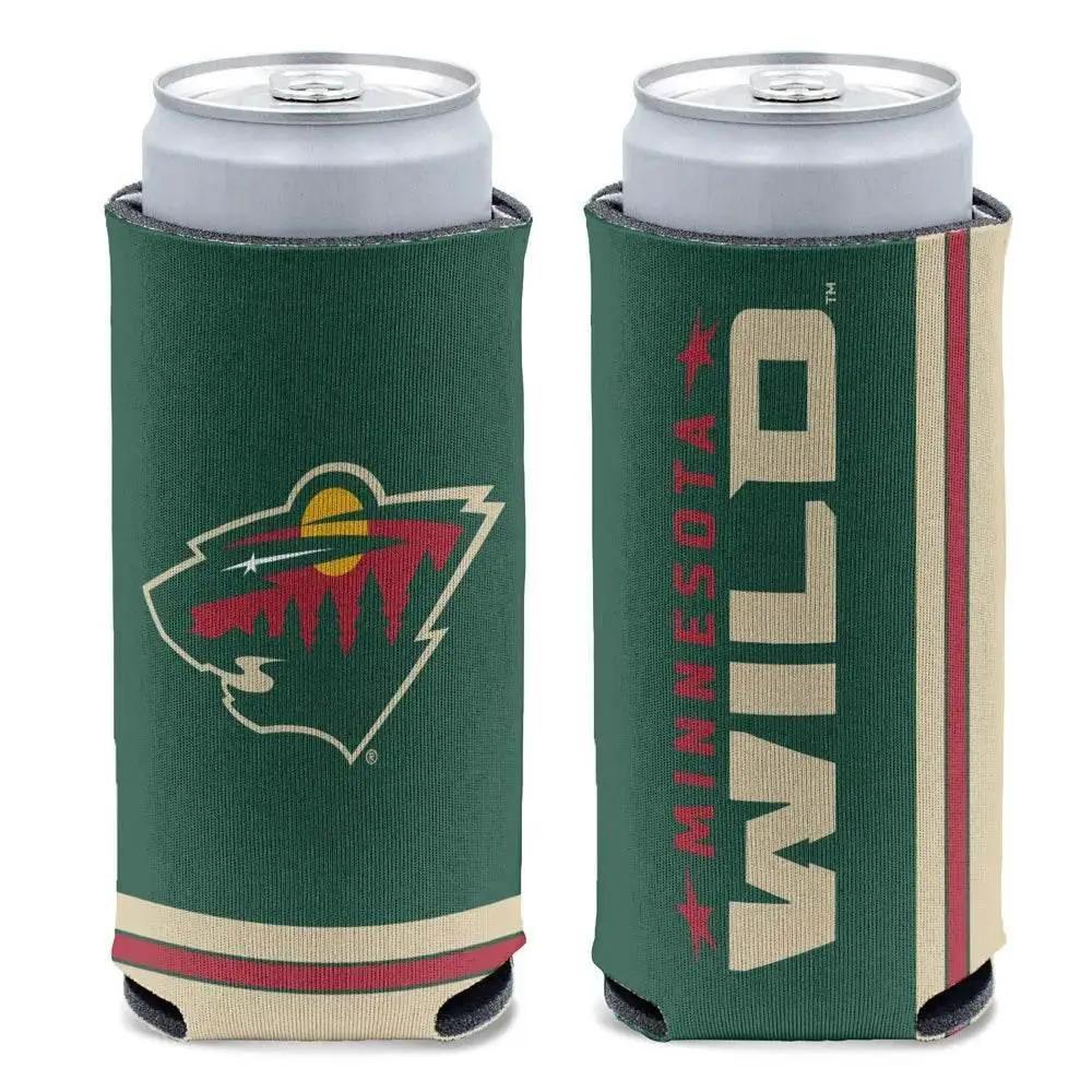 Minnesota Wild Slim Can Cooler Full Color Imprinted USA - ToylandEU™