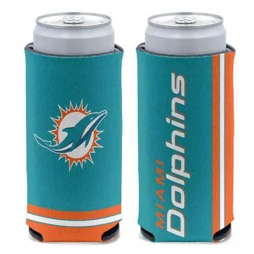 Miami Dolphins Slim Can Cooler Imprinted Foam USA Wincraft - ToylandEU™