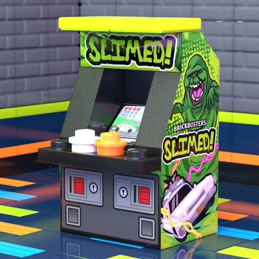 Slimed Arcade Machine made using LEGO parts - ToylandEU