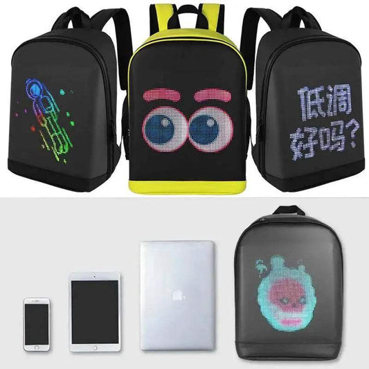 Smart Backpack LED Screen For Motorcycle And Cycling - ToylandEU