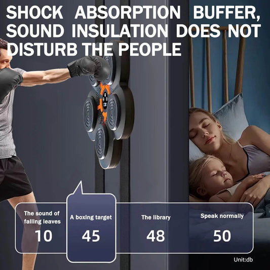 Smart Boxing Trainer Wall Mounted 9 Speed Modes For All - ToylandEU