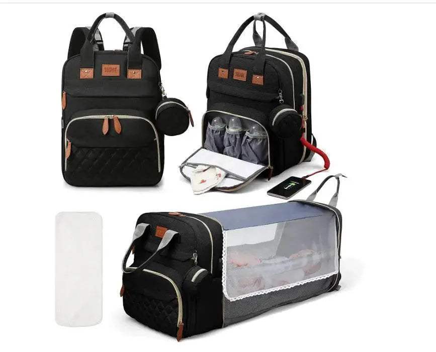 Smart Diaper Bag Backpack USB Charge Toyland EU - ToylandEU™