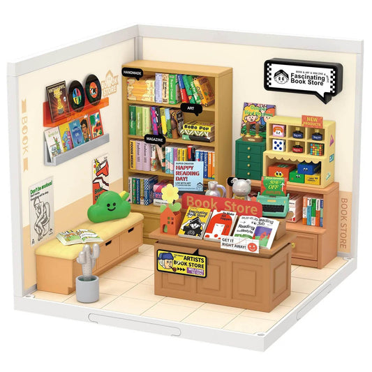 Smart Plastic Building Blocks DIY Mini House Kit for Adults - ToylandEU