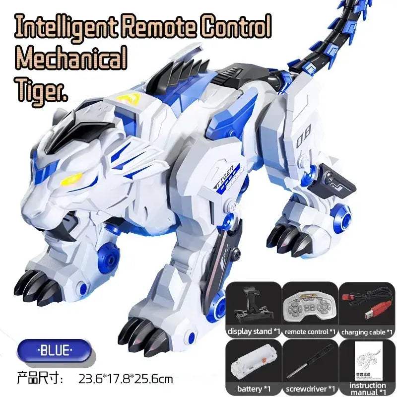 Smart Tiger Robot Toy With Gesture Sensing And Dancing - ToylandEU