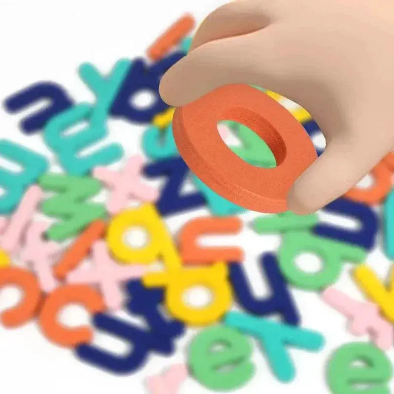 Smart Wooden Alphabet Blocks Spelling Game For Kids - ToylandEU