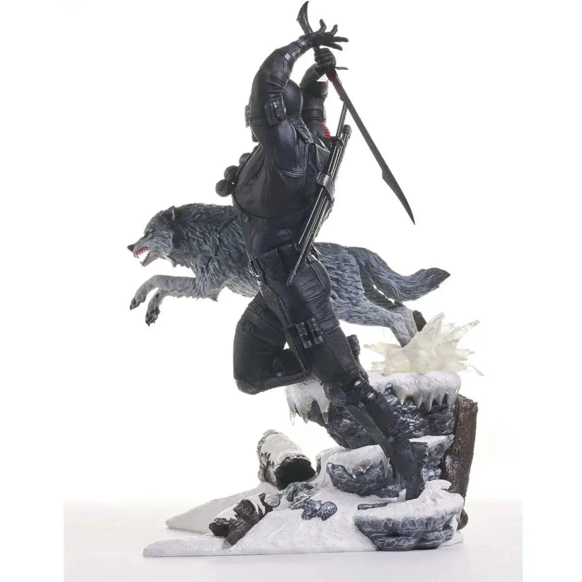Snake Eyes PVC Statue GI Joe Diorama Stealth Action - ToylandEU™